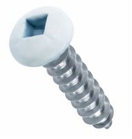 12A X 2 SQ PAN SMS ZINC PT.#02 WHITE